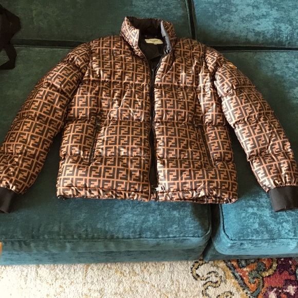 Fendi Mens Puffer Jacket Size M 
